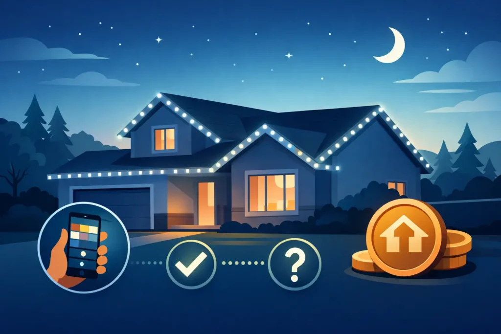 Permanent LED Roofline Lighting Worth It?
