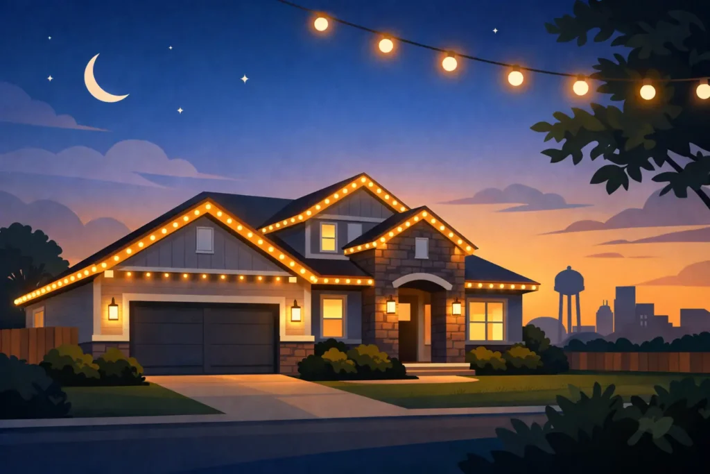 Permanent Outdoor Lights Forney TX Homeowners Trust