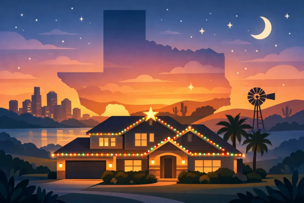 Are Permanent Christmas Lights Worth It in Texas?