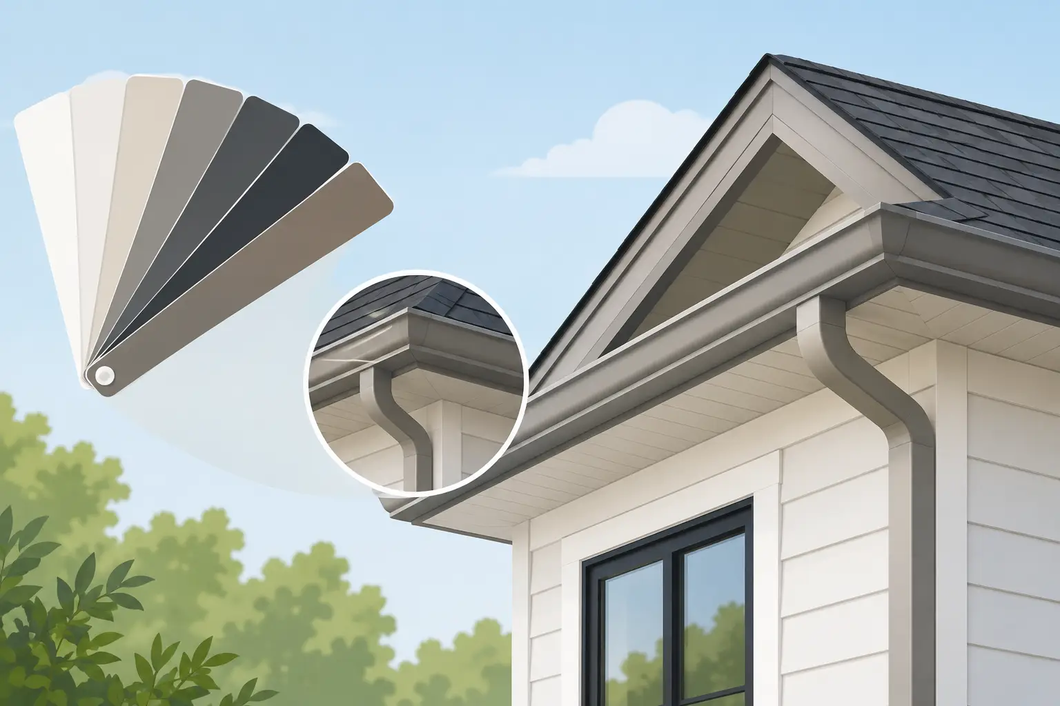 Roofline Color Matching Guide for a Cleaner Look